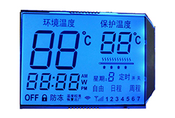 地暖温控LCD液晶显示屏 大屏